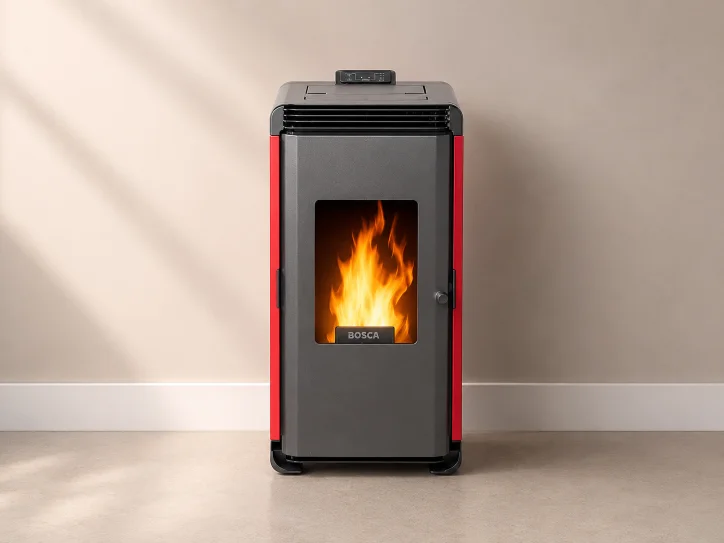 Estufa a pellet Smart Fire Hera+ Colors, 6 colores y wifi