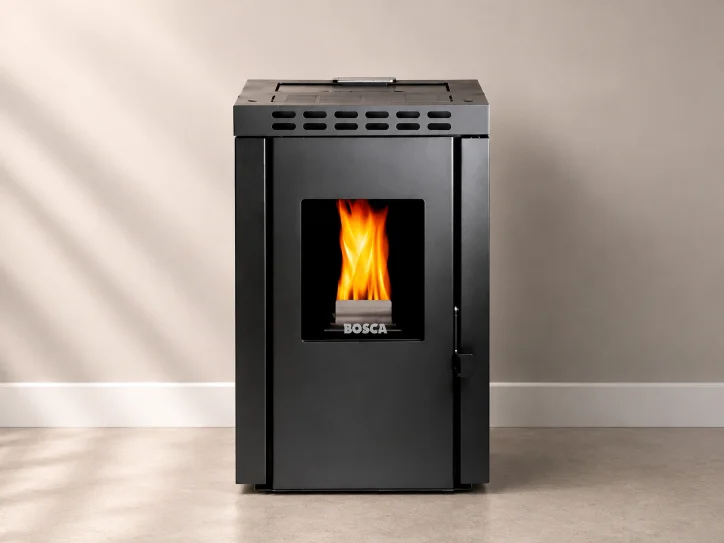 Estufa a pellet Smart Fire MILA+, económica y eficiente